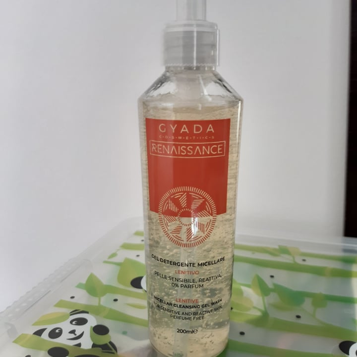 photo of Gyada Cosmetics Gel detergente micellare lenitivo shared by @micaveg on  12 May 2020 - review