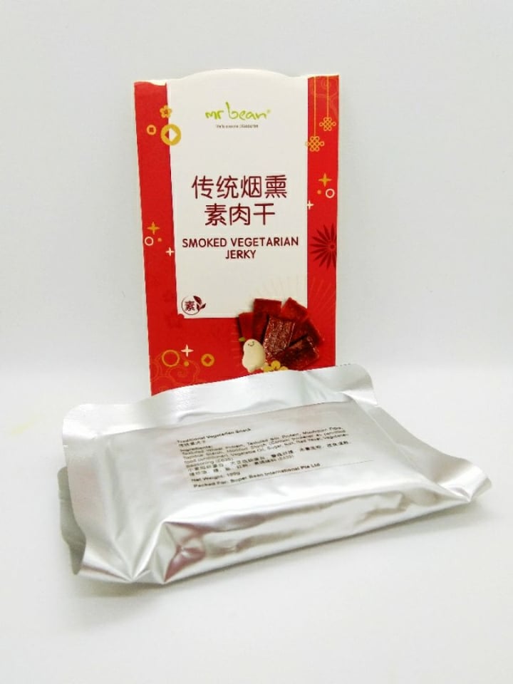photo of Mr Bean Smoked Vegetarian Jerky shared by @choyyuen on  12 Jan 2020 - review