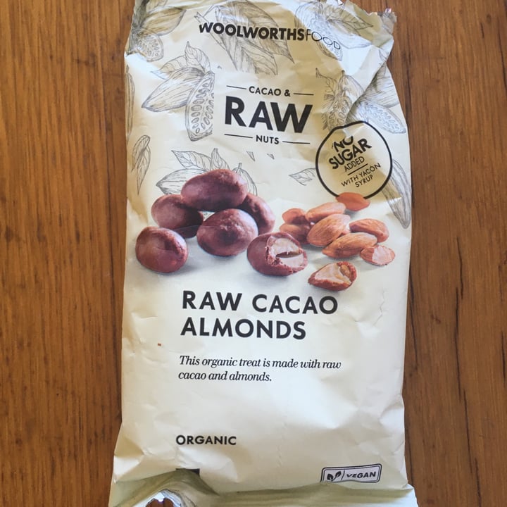 review photo of Woolworths Food Raw cacao almonds shared by @buzlady on 23 Aug 2020 - review
