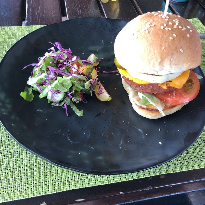 photo of Asher's Corner Cafe @ Ashers Farm Sanctuary To Infinity & Beyond Burger shared by @bevz37 on  10 Nov 2019 - review