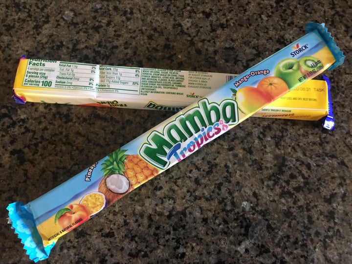 photo of Mamba Mamba Fruit Chews shared by @valeriehudson on  12 Jan 2020 - review