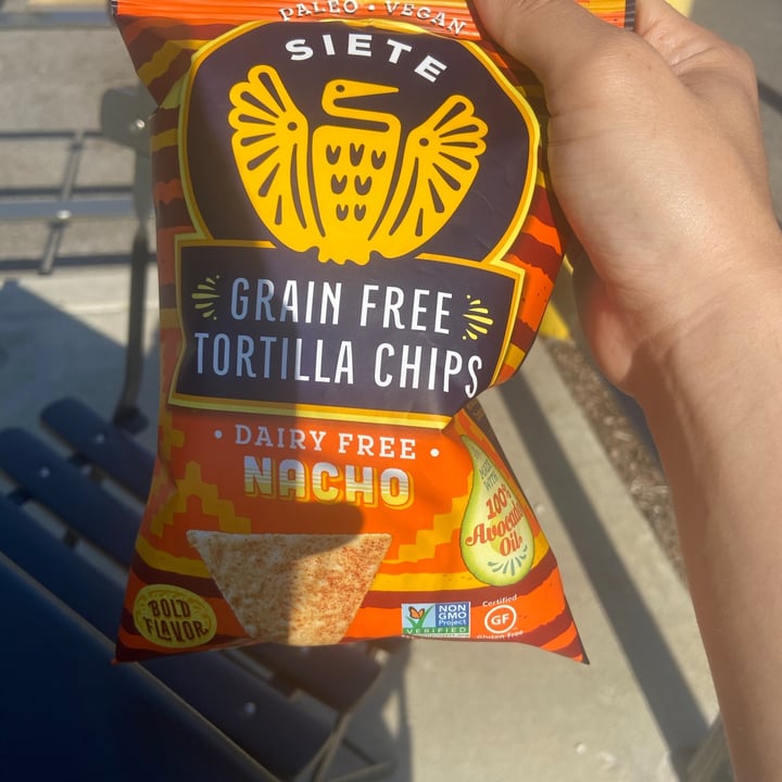 Siete Family Foods Grain Free Tortilla Chips Dairy Free Nacho Review