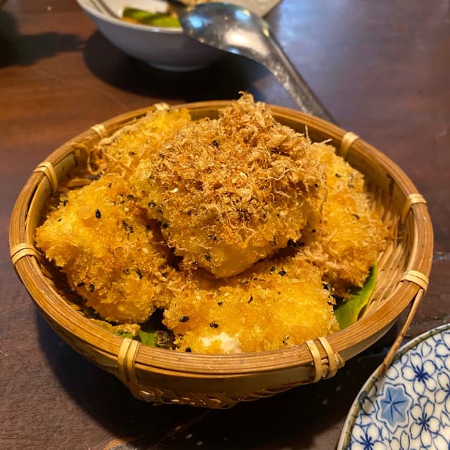 菜肴“Fried tofu”的照片