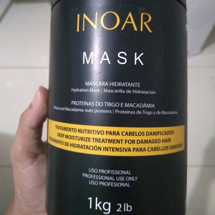 photo of Inoar Mascara de Hidratação Proteínas do Trigo e Macadâmia shared by @marasnt on  19 Apr 2022 - review