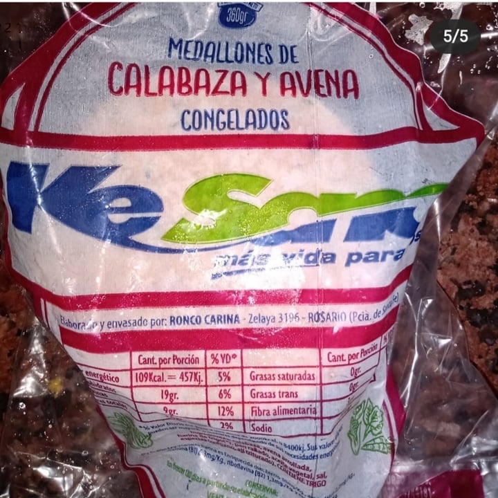 review photo of Kesano Medallones De Legumbres y Vegetales shared by @iarita on 22 Sep 2021 - review