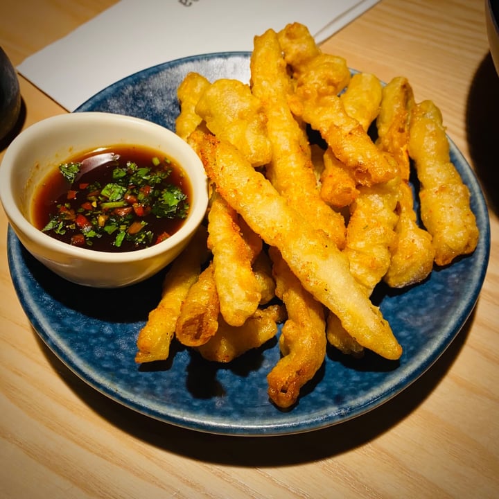 photo of Wagamama Leicester Vegan Chilli ‘Squid’ shared by @leevardy on  06 Jul 2021 - review
