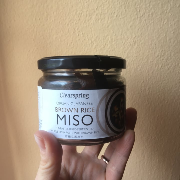 photo of Clearspring Brown rice Miso shared by @mariabosisio on  08 Apr 2022 - review