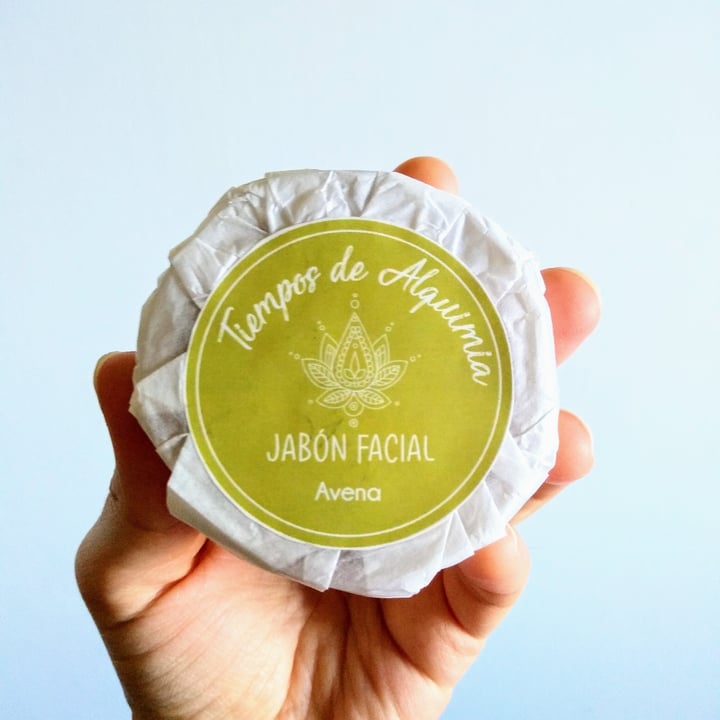 photo of Tiempos de Alquimia Jabon Facial Avena shared by @belu22adl on  11 Jan 2022 - review