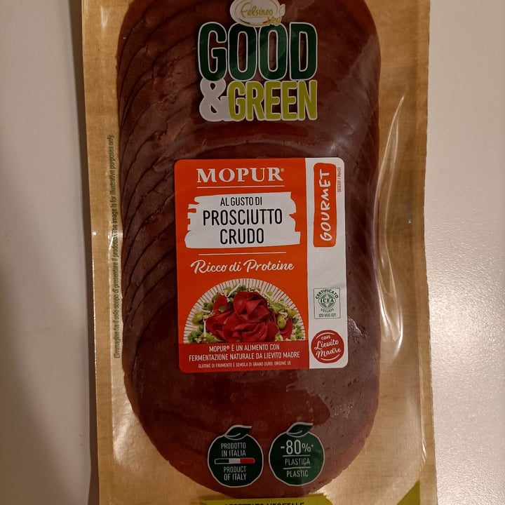 photo of Mopur vegetalfood Al gusto di prosciutto crudo shared by @papayafruit on  28 Sep 2022 - review
