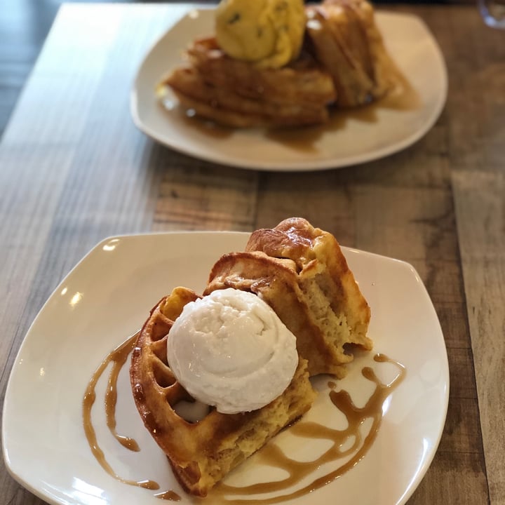 photo of WellSmoocht Signature Fluffy Waffles With Classic R'ice Cream shared by @miriamy on  25 Jul 2020 - review