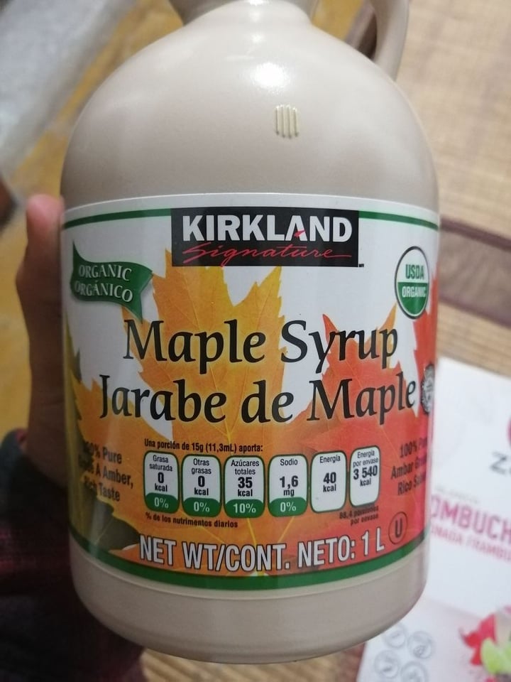 photo of Kirkland Signature Jarabe De Maple shared by @viannivegan on  13 Dec 2019 - review