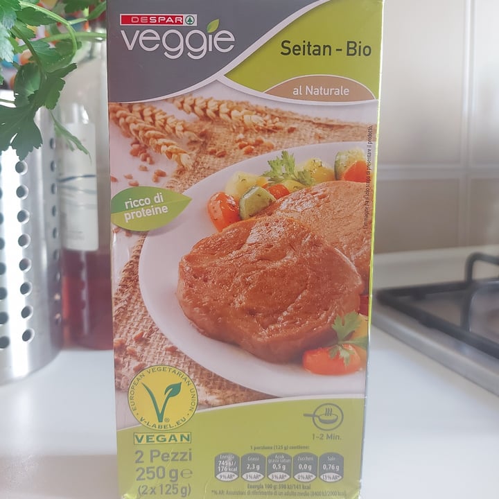 photo of Despar Veggie Seitan Bio Al Naturale shared by @valetramo on  19 Mar 2022 - review