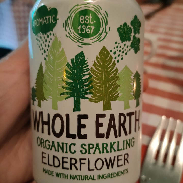 photo of Whole Earth Organic Sparkling Water Elderflower shared by @agnetrem on  15 Oct 2021 - review