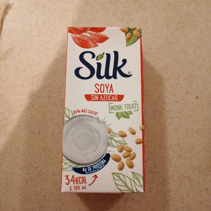 photo of Silk Alimento Liquido De Soya Sin Azúcar Sin Endulzar shared by @catisizu on  21 Oct 2021 - review