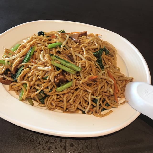 Photo of the dish “Fried mushroom ramen (veganized)”
