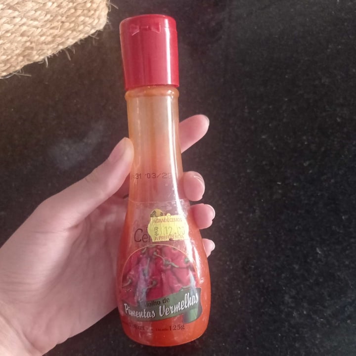 review photo of Empório do Cerrado molho de pimentas vermelhas shared by @ninahguedorisi on 17 Jun 2022 - review