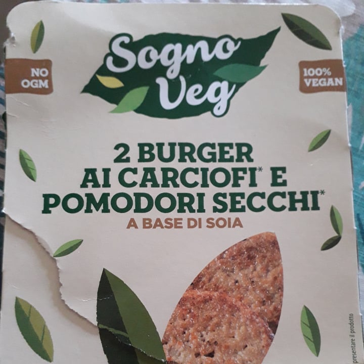 photo of Sogno Veg  - burger soia burger carciofini e pomodori secchi shared by @gintonic on  03 May 2022 - review
