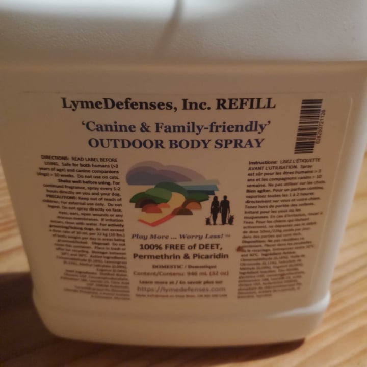 review photo of Lymedefenses Inc Bug spray shared by @eagleloon2012 on 11 Jun 2021 - review