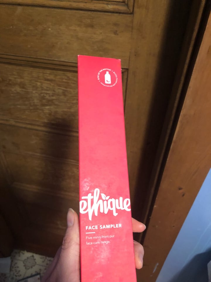 review photo of Ethique Face sampler shared by @noodles on 23 Dec 2019 - review