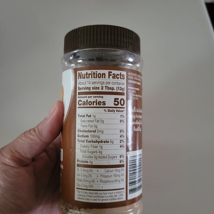 photo of PB2 Foods Peanut powder with cocoa shared by @pigsareawesome on  14 May 2022 - review