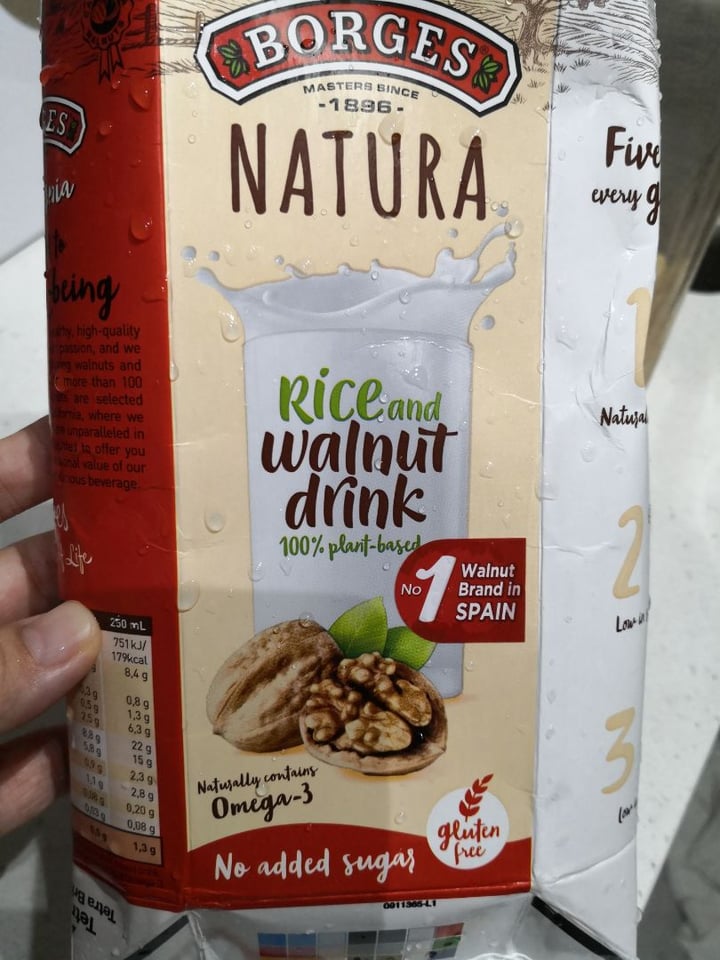 photo of Borges Rice and Walnut Drink shared by @nana on  04 Dec 2019 - review