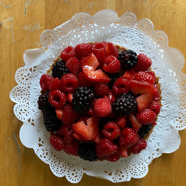 Photo of the dish “Torta Crema E Frutti Di Bosco”