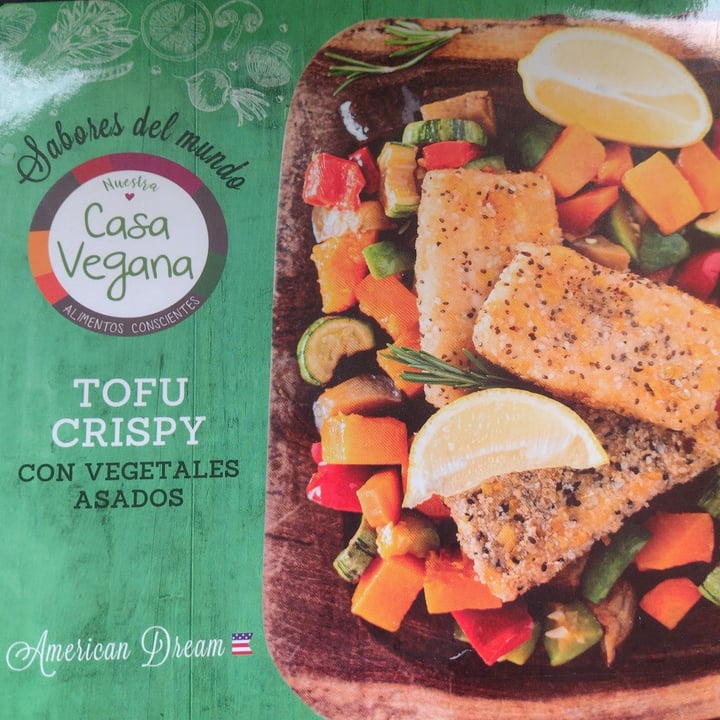 photo of Casa Vegana Tofu crispy con vegetales shared by @ursula on  24 Jul 2021 - review