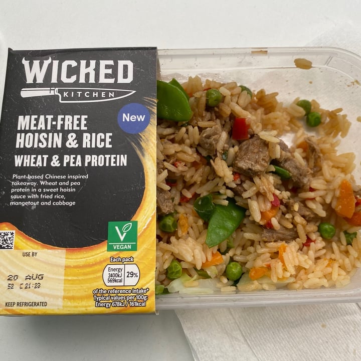 review photo of Wicked Meat free Hoisin & Rice Wheat And Pea Protein shared by @georgiaapaige on 13 Aug 2021 - review