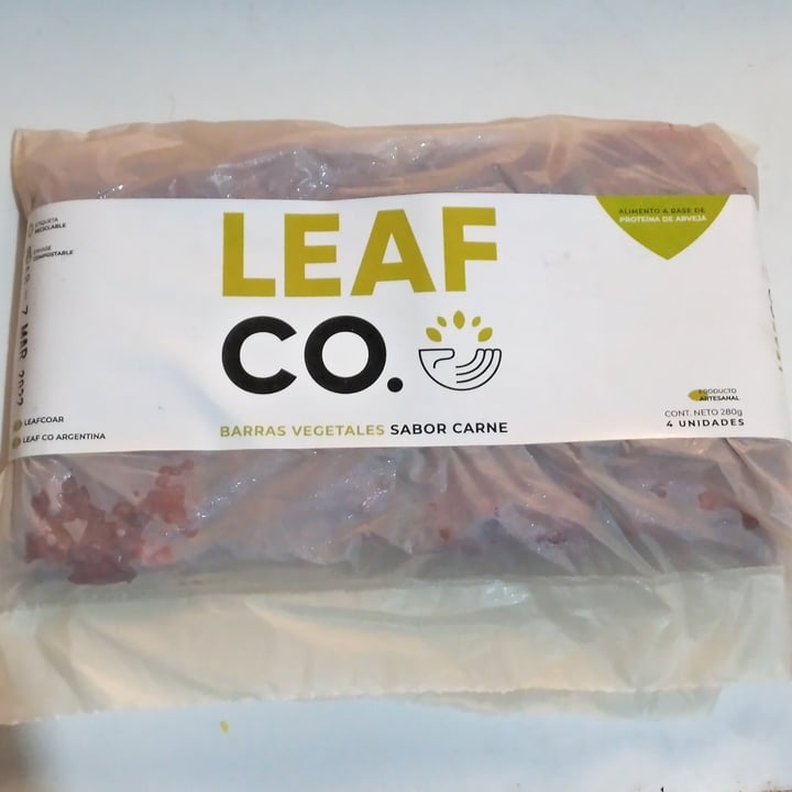 photo of Leaf co. Barras de Carne Vegetal shared by @cintiahellsing on  23 Jun 2022 - review