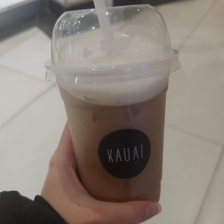 photo of KAUAI Iced Cappuccino shared by @veganonthesavannah on  27 Nov 2021 - review