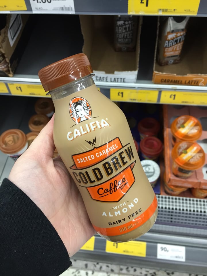 review photo of Califia Farms Salted Caramel Cold Brew shared by @jessxvx on 27 Feb 2020 - review