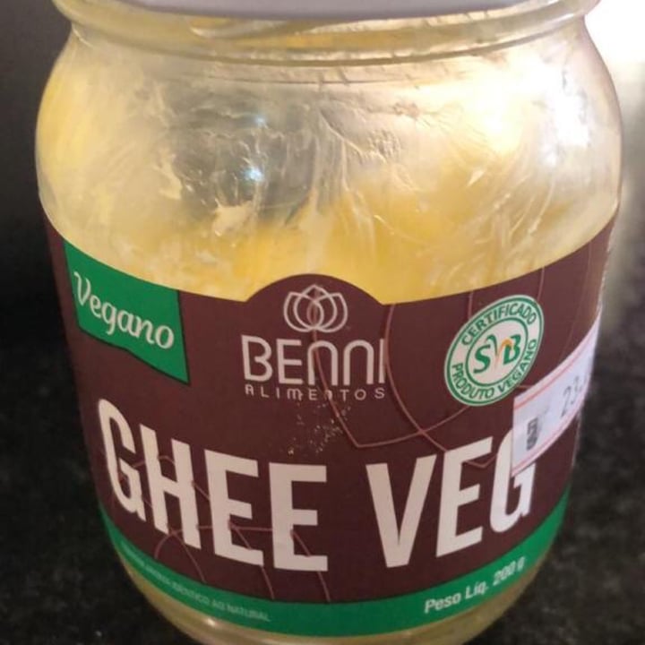 review photo of Benni alimentos Ghee Veg shared by @cremasco on 17 Jul 2021 - review