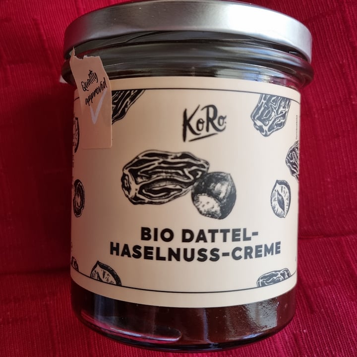 photo of Koro Bio Dattel Haselnuss-Creme shared by @francy82 on  22 May 2022 - review