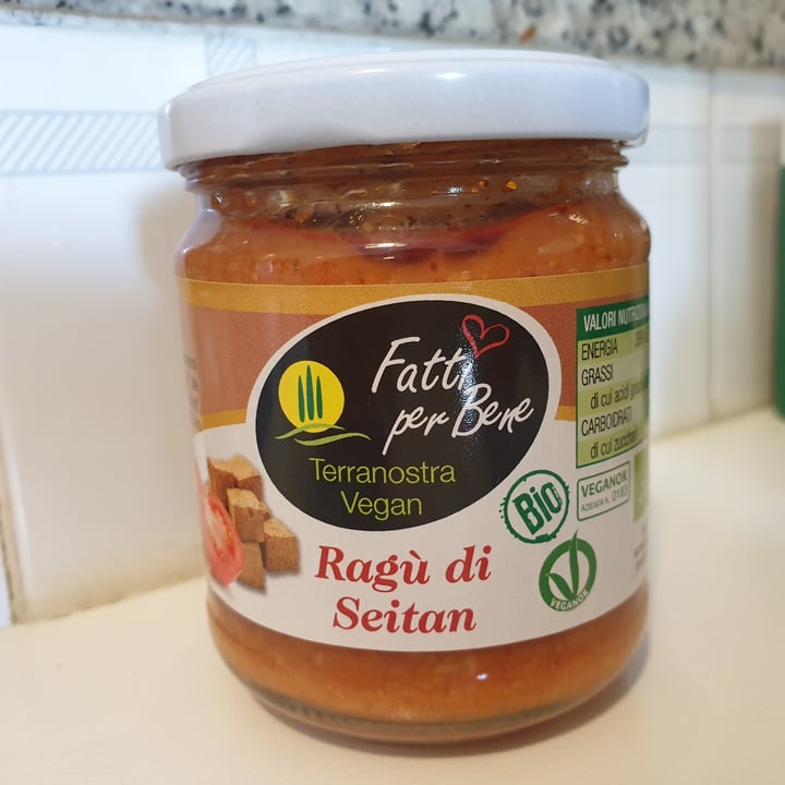 review photo of Terra Nostra food srl Ragù di Seitan shared by @nimuedotcom on 13 Apr 2022 - review