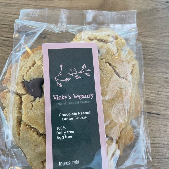 photo of Vickys Veganry Chocolate peanut butter cookies shared by @zannecreativechicks on  21 Mar 2022 - review