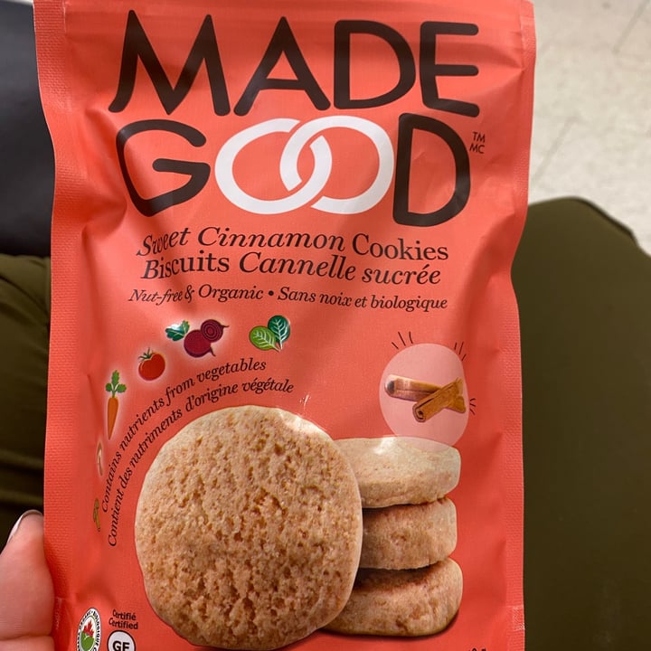 review photo of Made Good Cinnamon Sugar Cookies shared by @ellabella14 on 15 Jun 2021 - review
