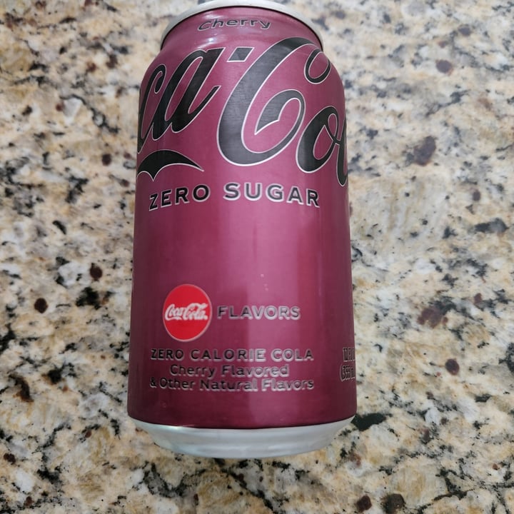 photo of Coca-Cola Coca Cola Cherry Zero Sugar shared by @luthienmajere on  29 May 2022 - review
