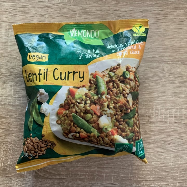 photo of Vemondo Vegan lentil curry shared by @adele91m on  07 Sep 2022 - review