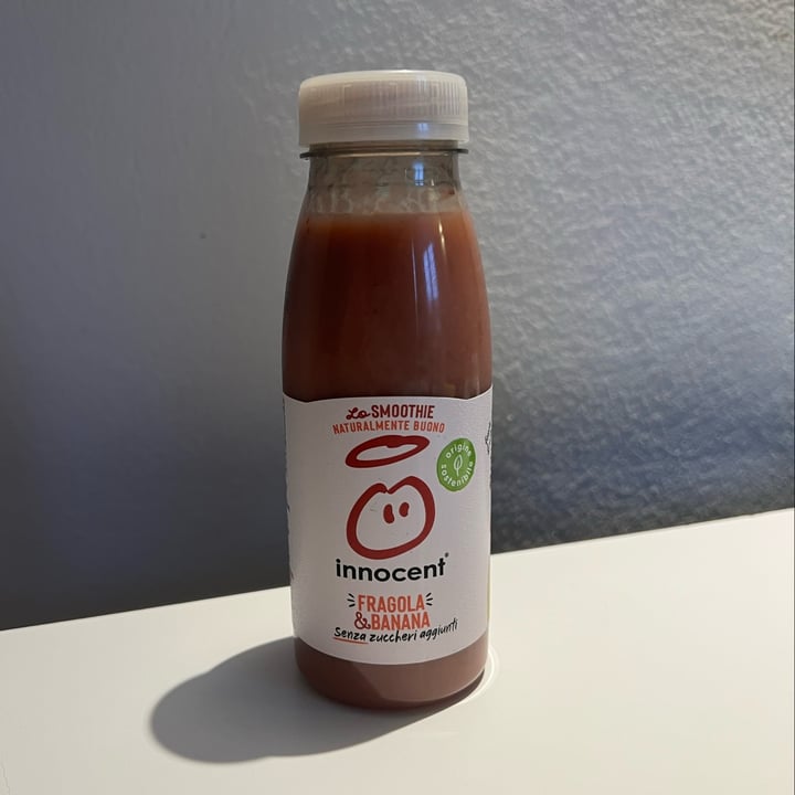 photo of Innocent Fresa y platano smoothie shared by @ommy on  22 Apr 2022 - review