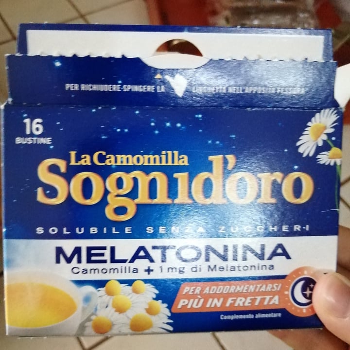 photo of Sognid'oro Camomilla + 1 Mg Di Melatonina shared by @mariketta95 on  08 Apr 2022 - review