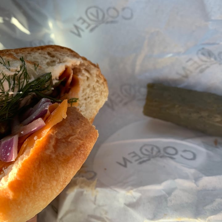 photo of Coven plant based marketplace Carrot Lox Sandwich shared by @sharicatlady on  04 Jun 2021 - review