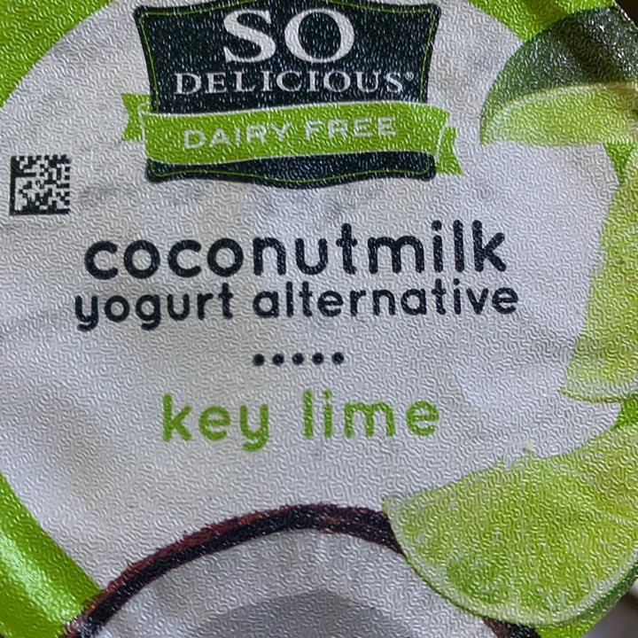 photo of So Delicious Dairy Free Key Lime Coconutmilk Yogurt Alternative shared by @cmulkern on  23 Apr 2022 - review