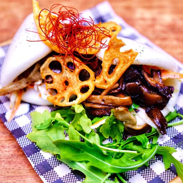 Photo of the dish “Mixed Shroom Bao Buns”