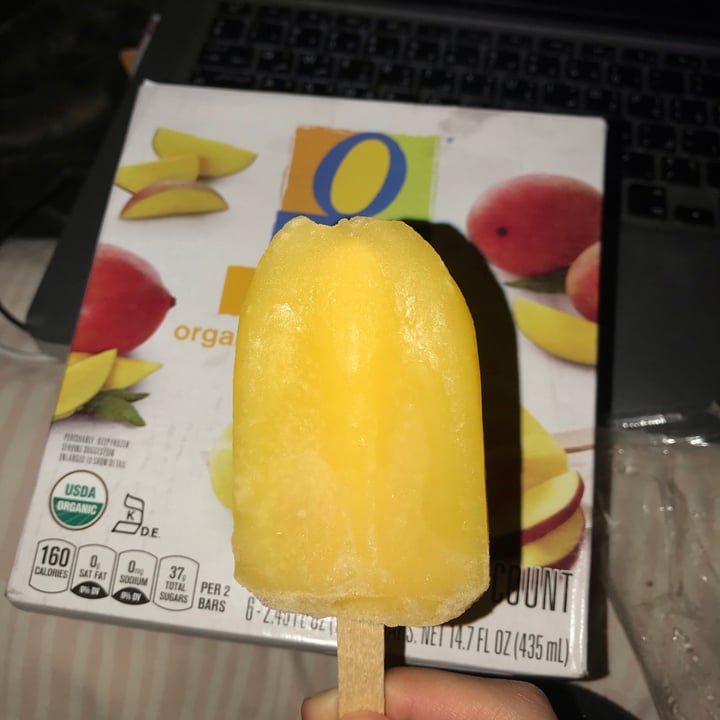 review photo of O Organics Mango organic frozen fruit bar shared by @iraghad on 09 May 2021 - review
