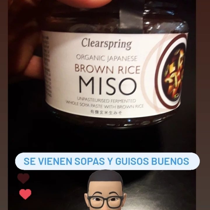 review photo of Clearspring Brown Rice Miso Paste shared by @albertoosl on 15 Oct 2022 - review