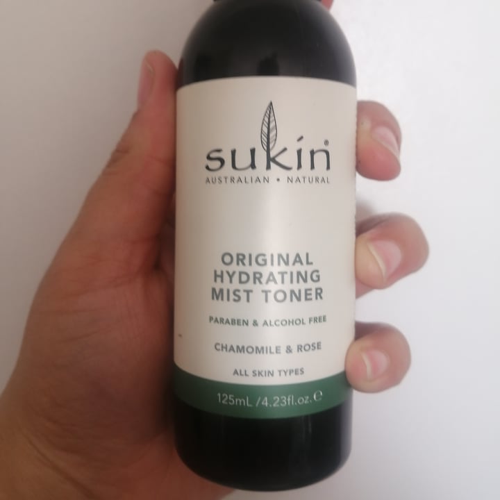 photo of Sukin Original Hydrating Mist Toner shared by @veganstonergirl on  23 Aug 2021 - review