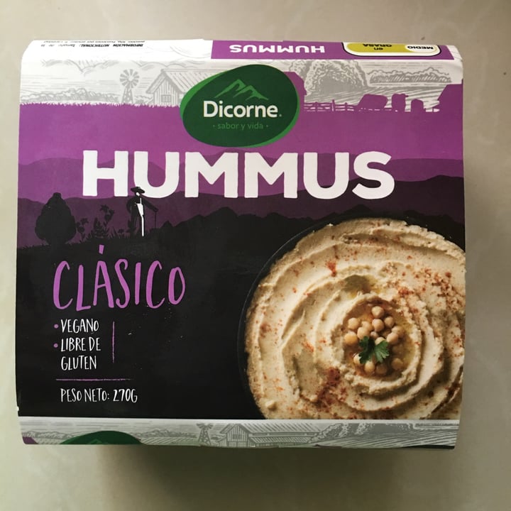 photo of Dicorne hummus clásico shared by @jhenn on  19 May 2022 - review