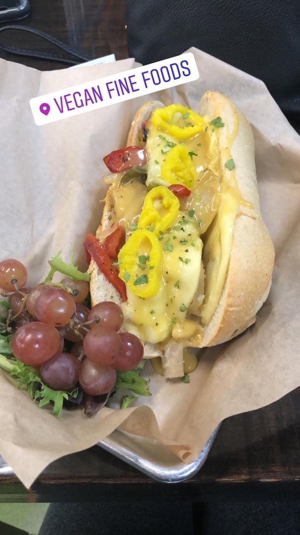 photo of Vegan Fine Foods Philly Cheese Steak shared by @saffiesaff on  31 Mar 2020 - review