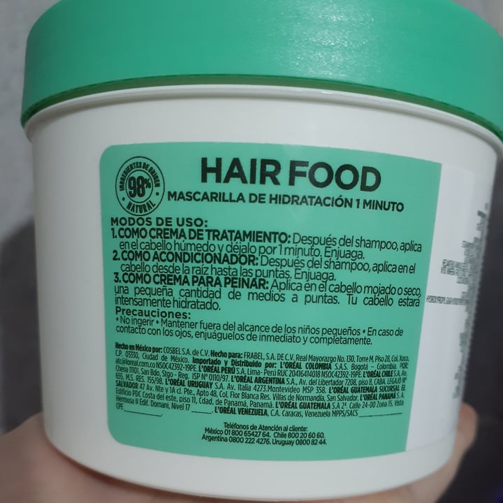 review photo of Garnier Hair food Aloe Vera shared by @xmarisx on 24 Apr 2022 - review