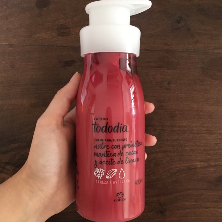 review photo of Natura Crema corporal todo dĂa ciruela y pimienta rosa shared by @luzvegana on 04 Dec 2020 - review